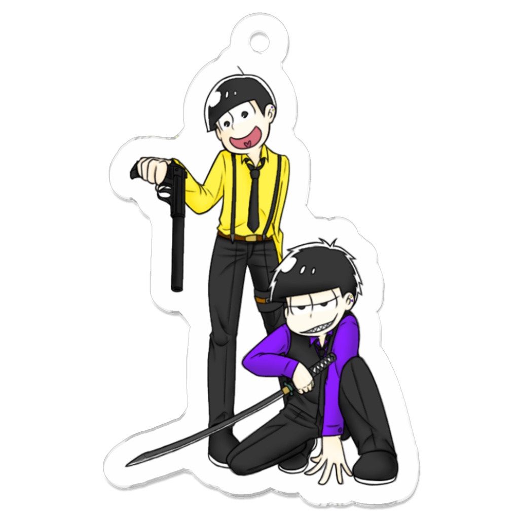 おそ松さんアクリルキーホルダー