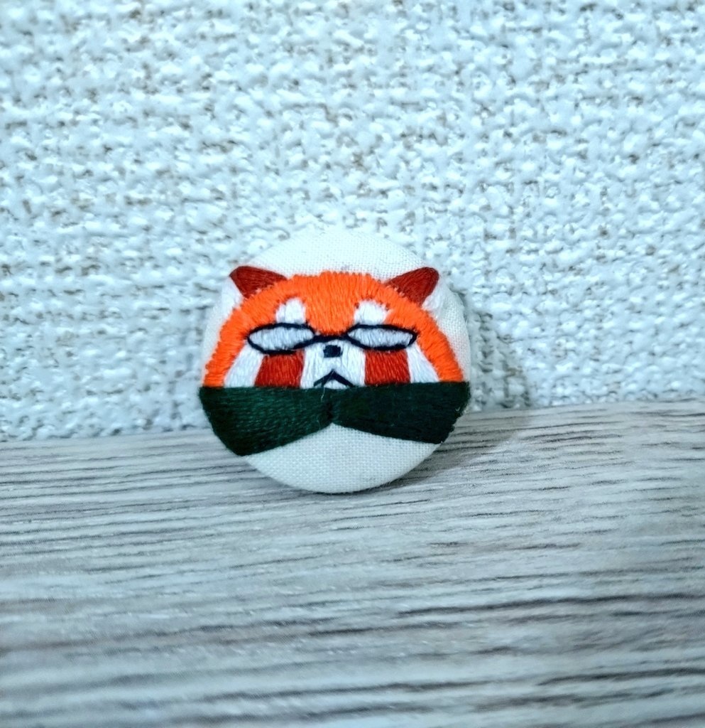 マギーくん刺繍マグネット