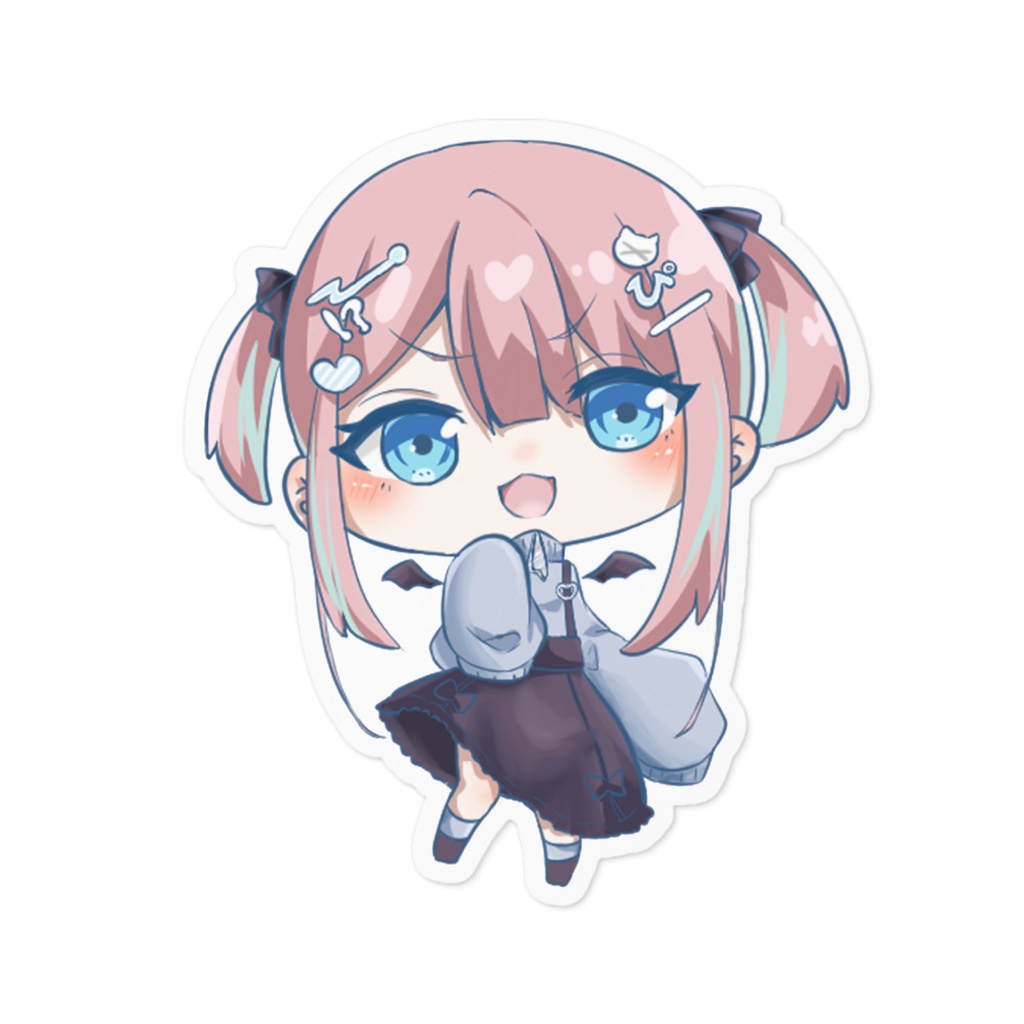 綿田ねち100人記念ステッカー