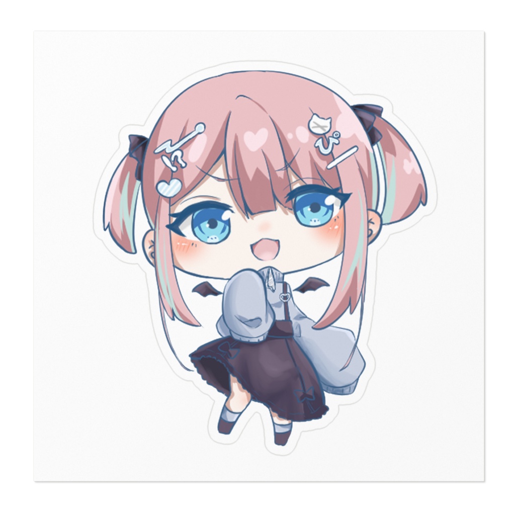 綿田ねち100人記念ステッカー