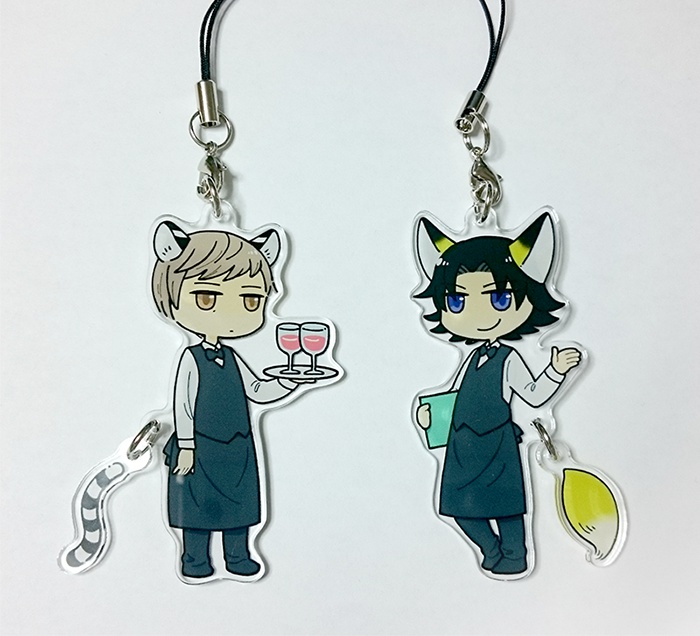 アクリルストラップ