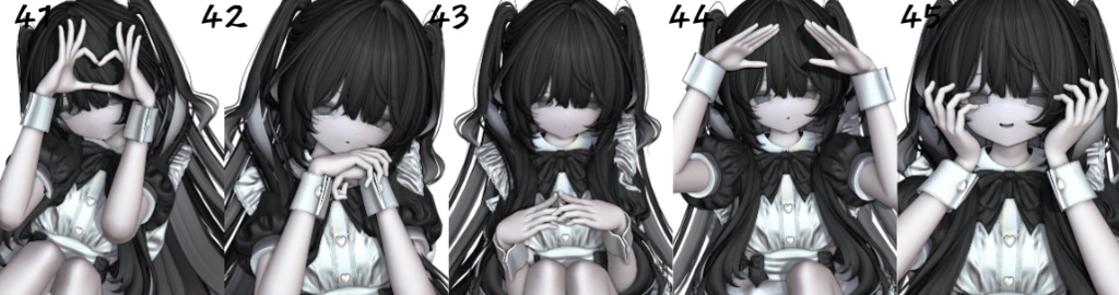 ≒45種類≒ / if pose set exe. #ifbahn
