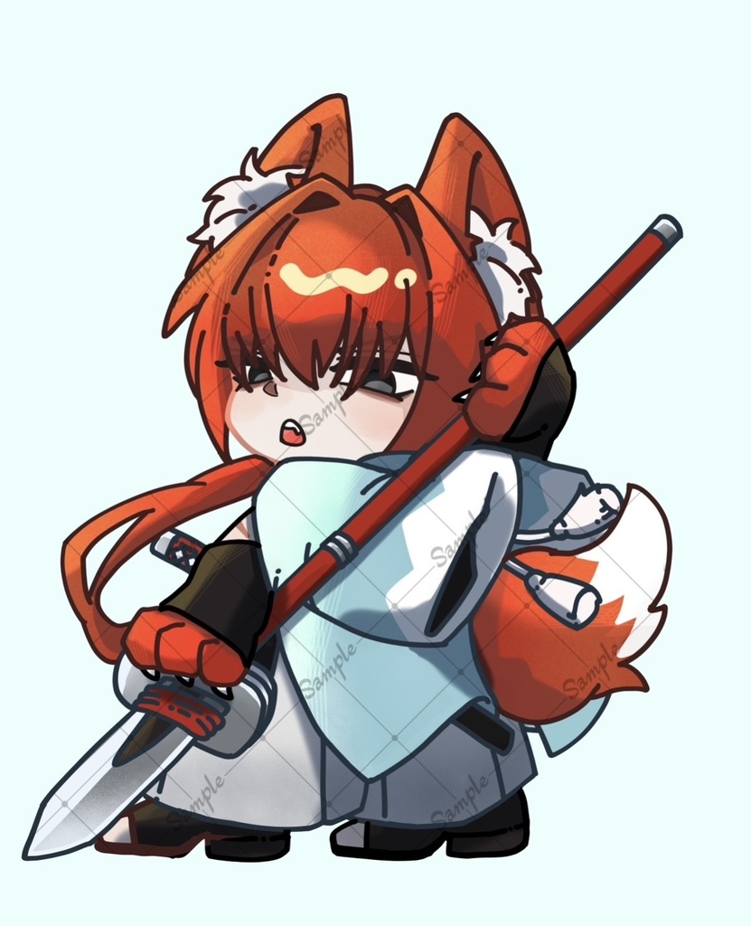 FGO原田左之助　ミニアクブロ