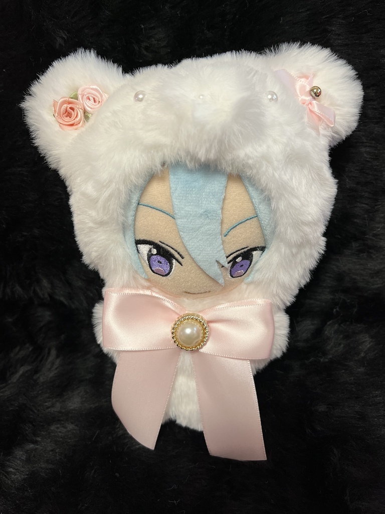 ふわふわくまくま ピンクリボン