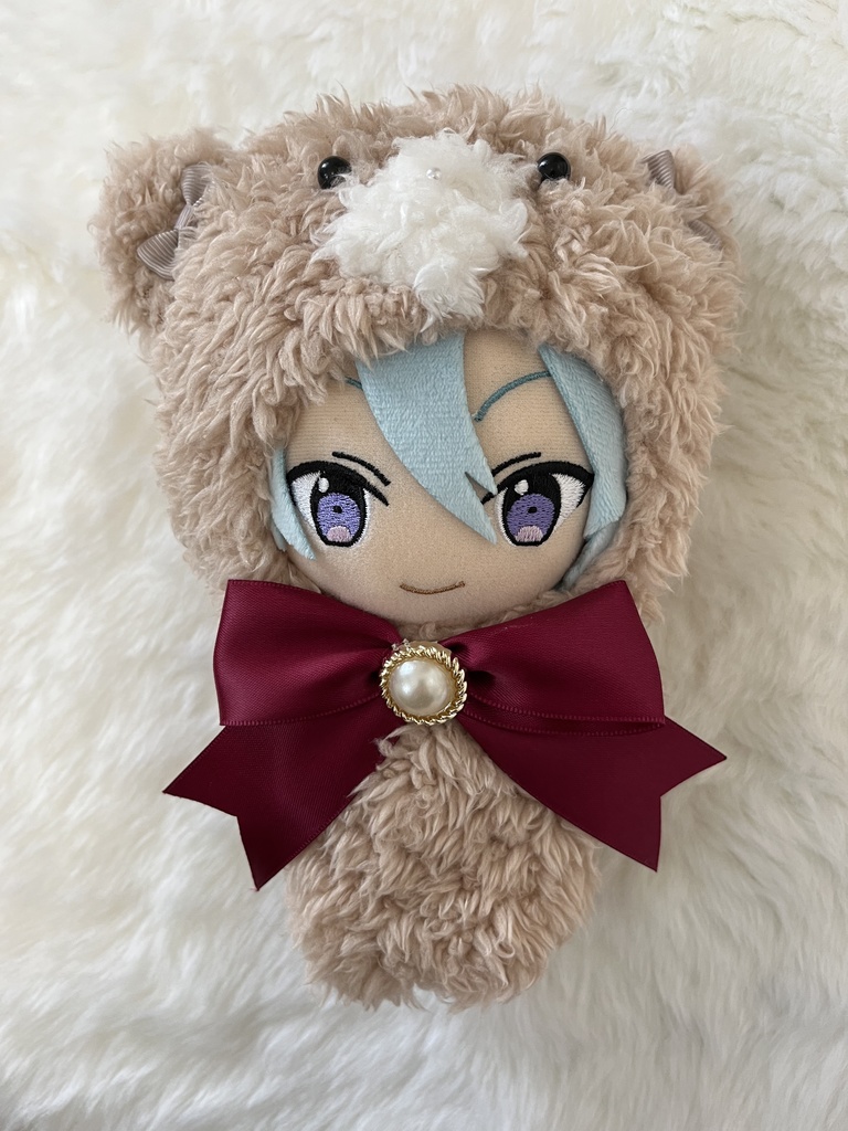 茶くま赤リボン