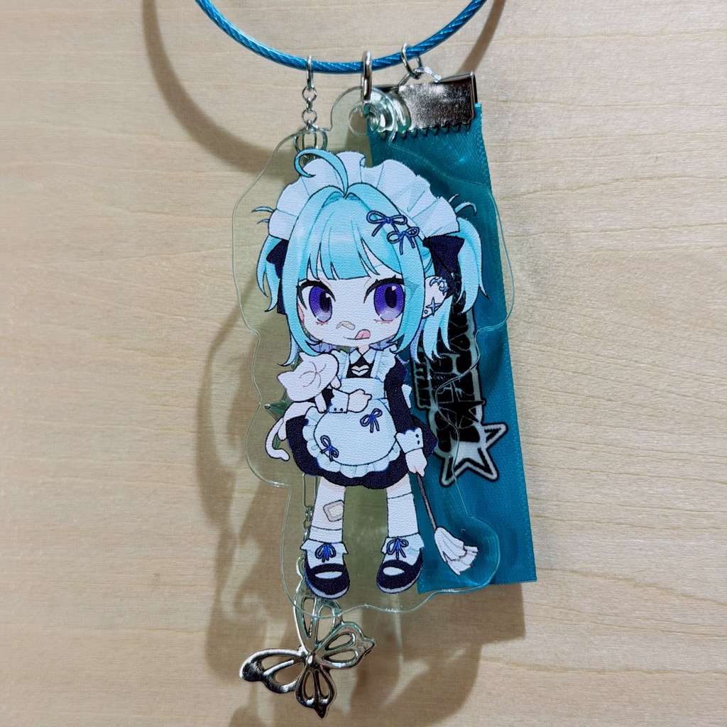 アクリルチャーム◾︎青