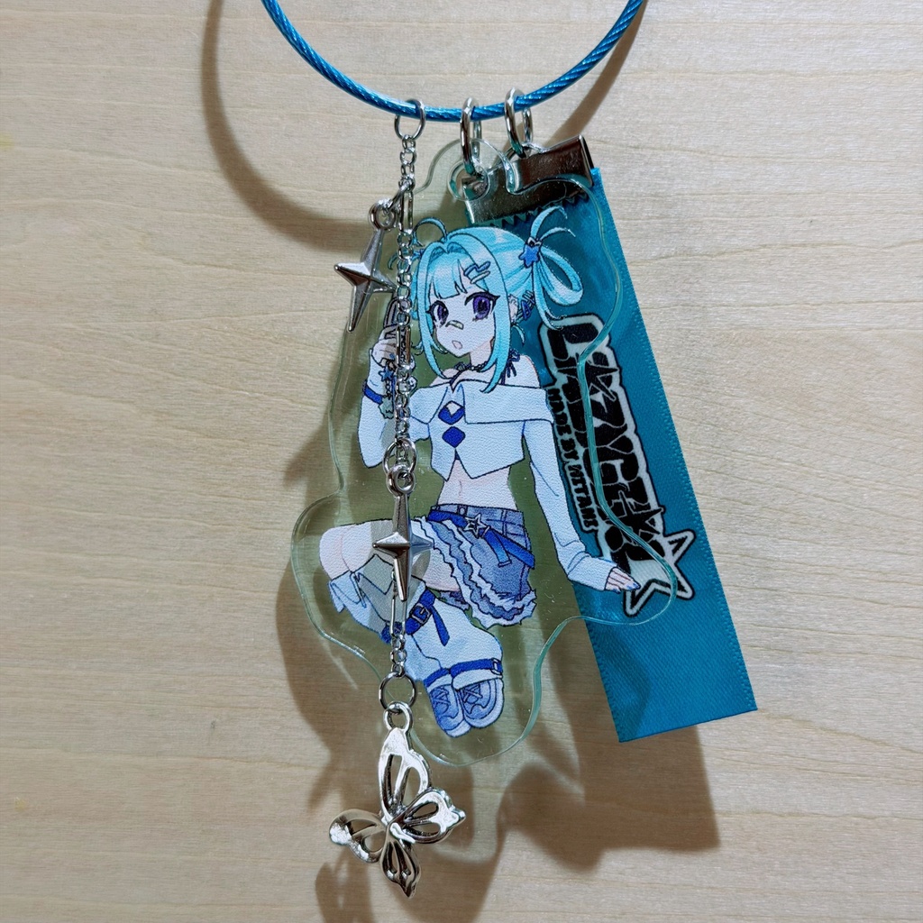 アクリルチャーム◾︎青