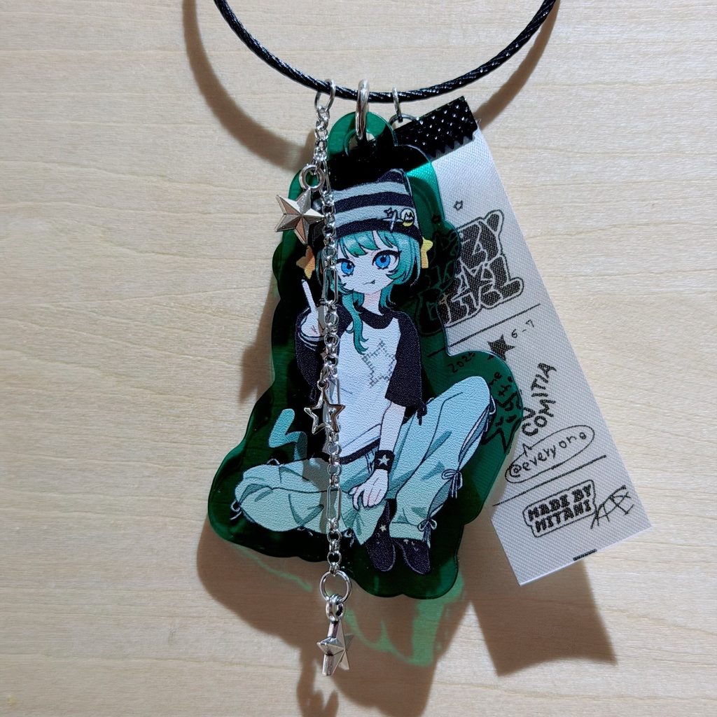 アクリルチャーム◾︎緑