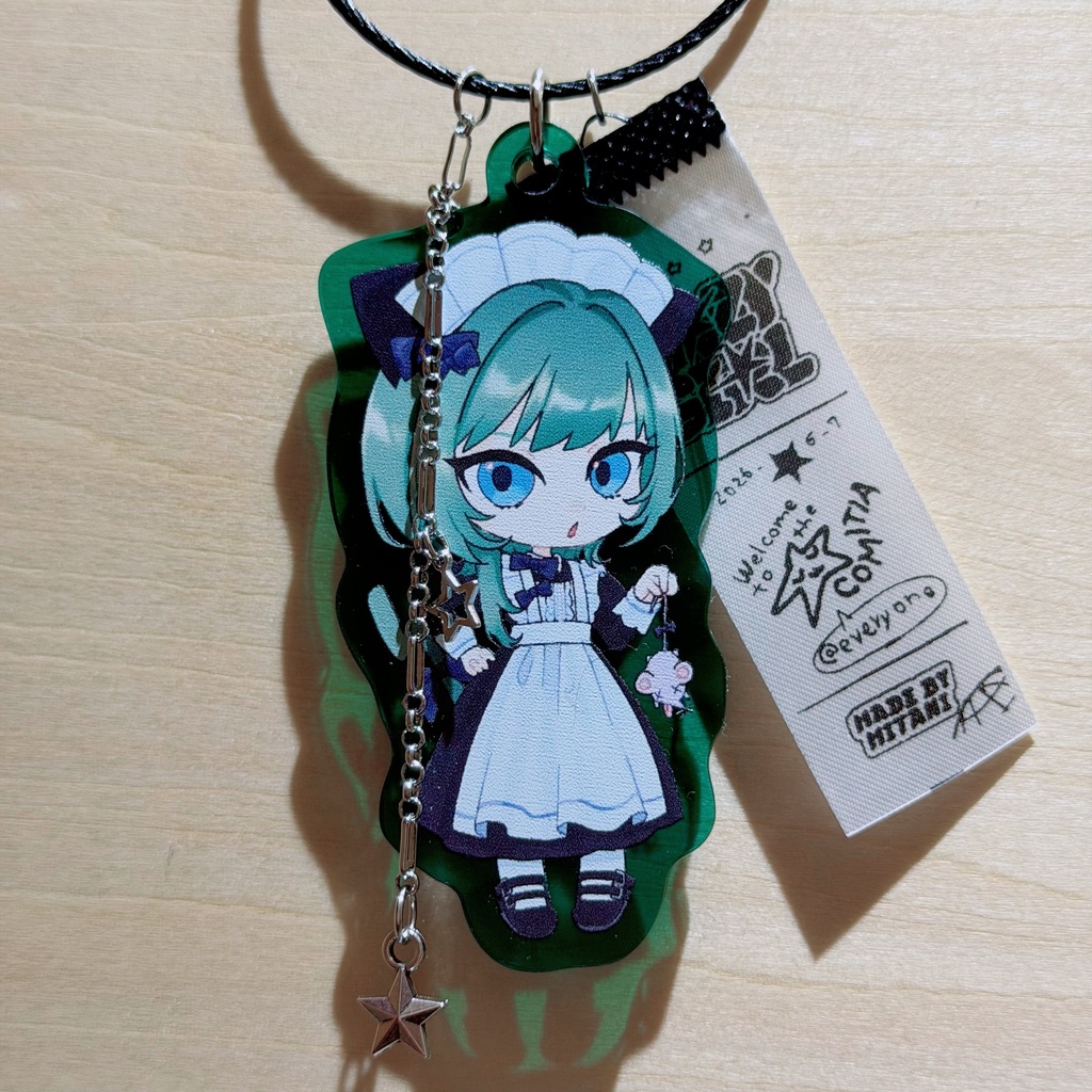 アクリルチャーム◾︎緑