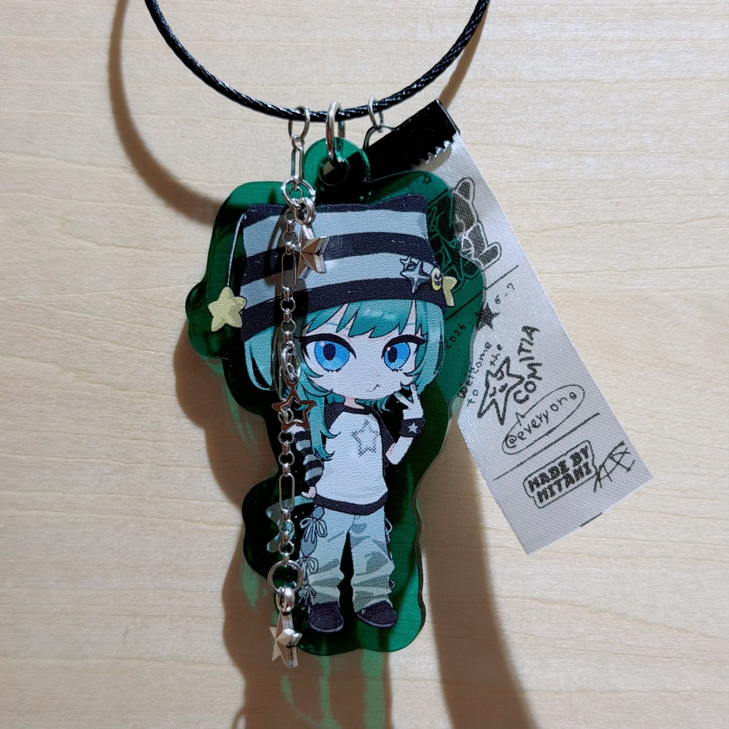 アクリルチャーム◾︎緑