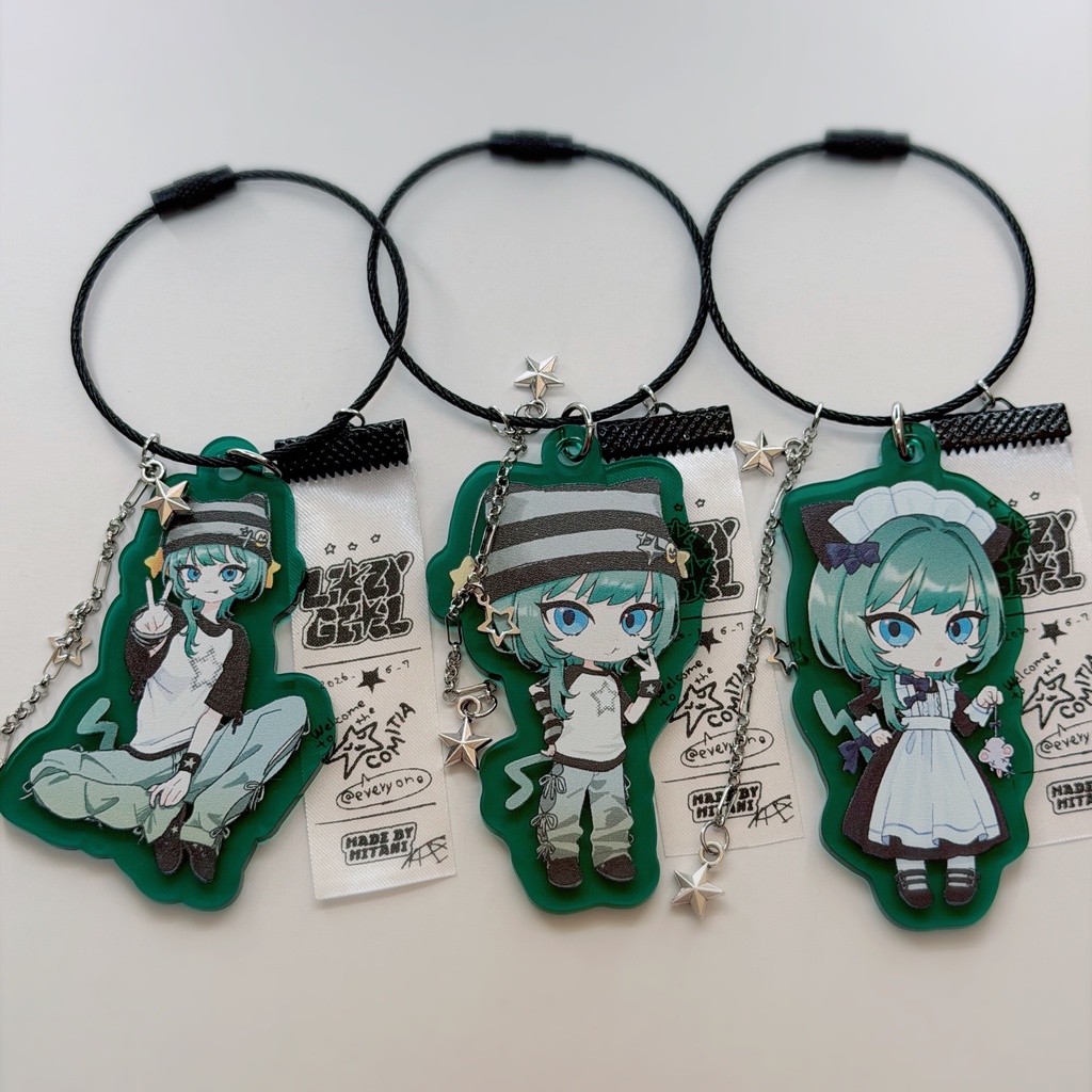 アクリルチャーム◾︎緑