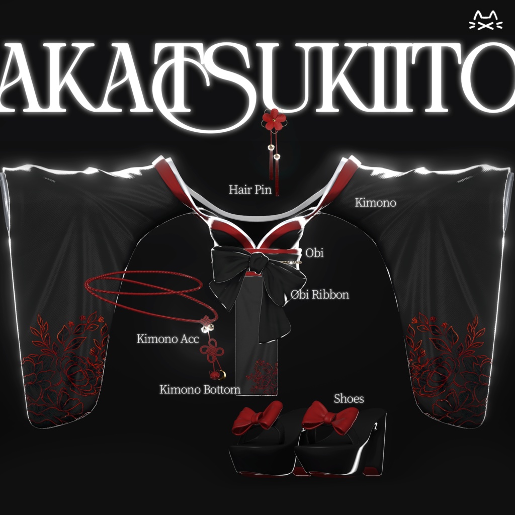 🎁SALE 【14アバター対応】Akatsuki ito🐈︎