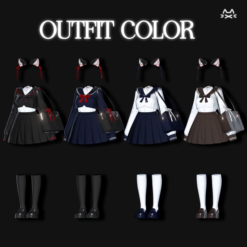 💘SALE💘【19アバター対応】Yoimachi Sailor🐈︎