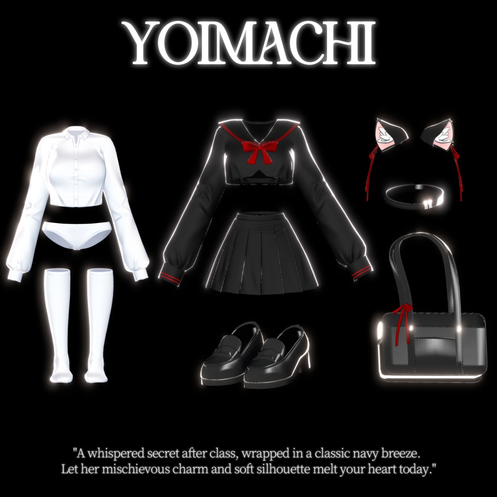 💘SALE💘【19アバター対応】Yoimachi Sailor🐈︎