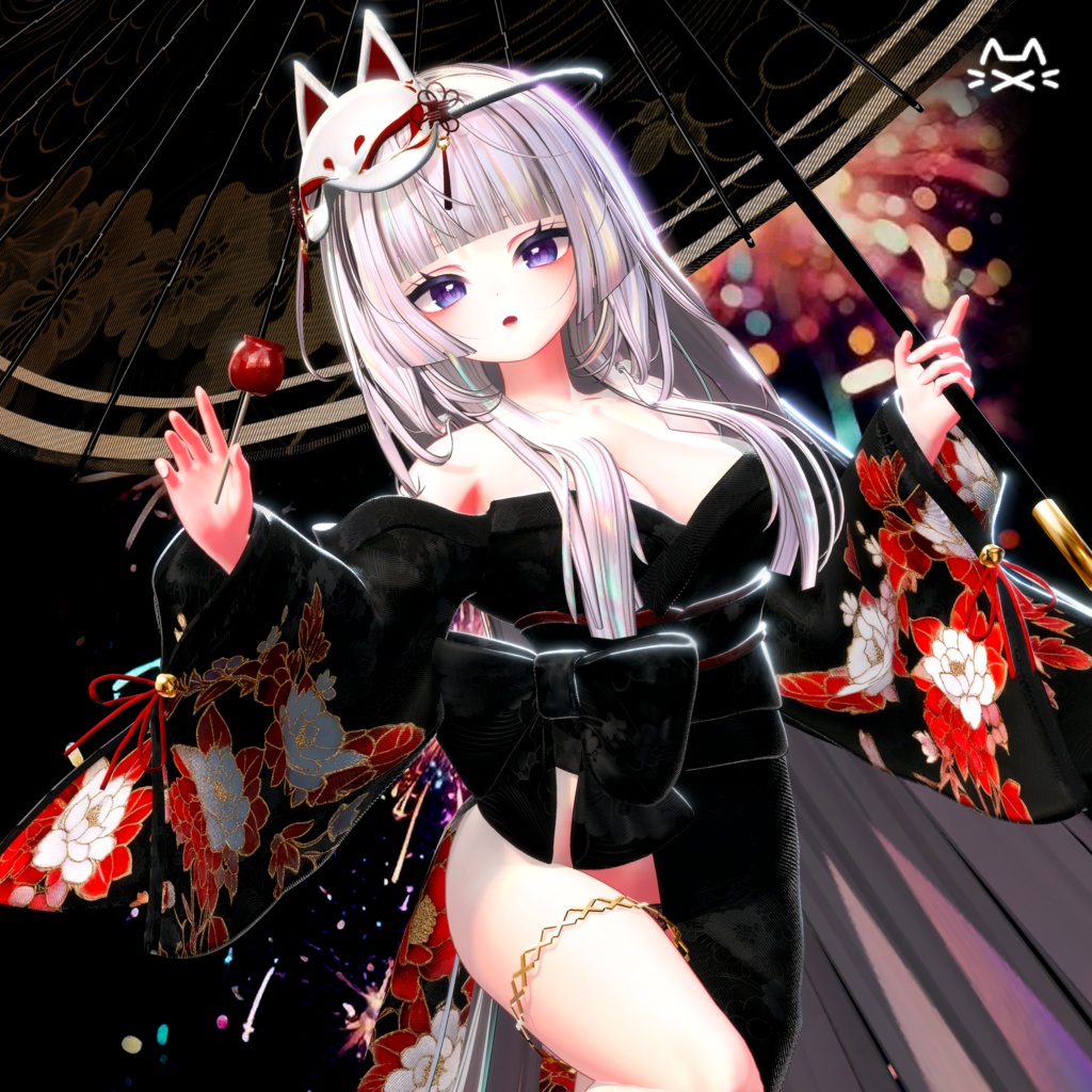 ♥️SALE♥️【17アバター対応】Kakureta Matsuri Yukata