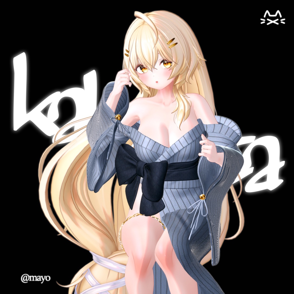 ♥️SALE♥️【17アバター対応】Kakureta Matsuri Yukata