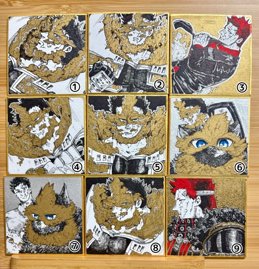 私的イメージ香水の香り付き色紙