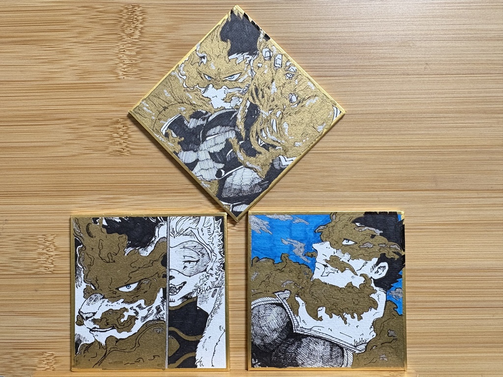 私的イメージ香水の香り付き色紙