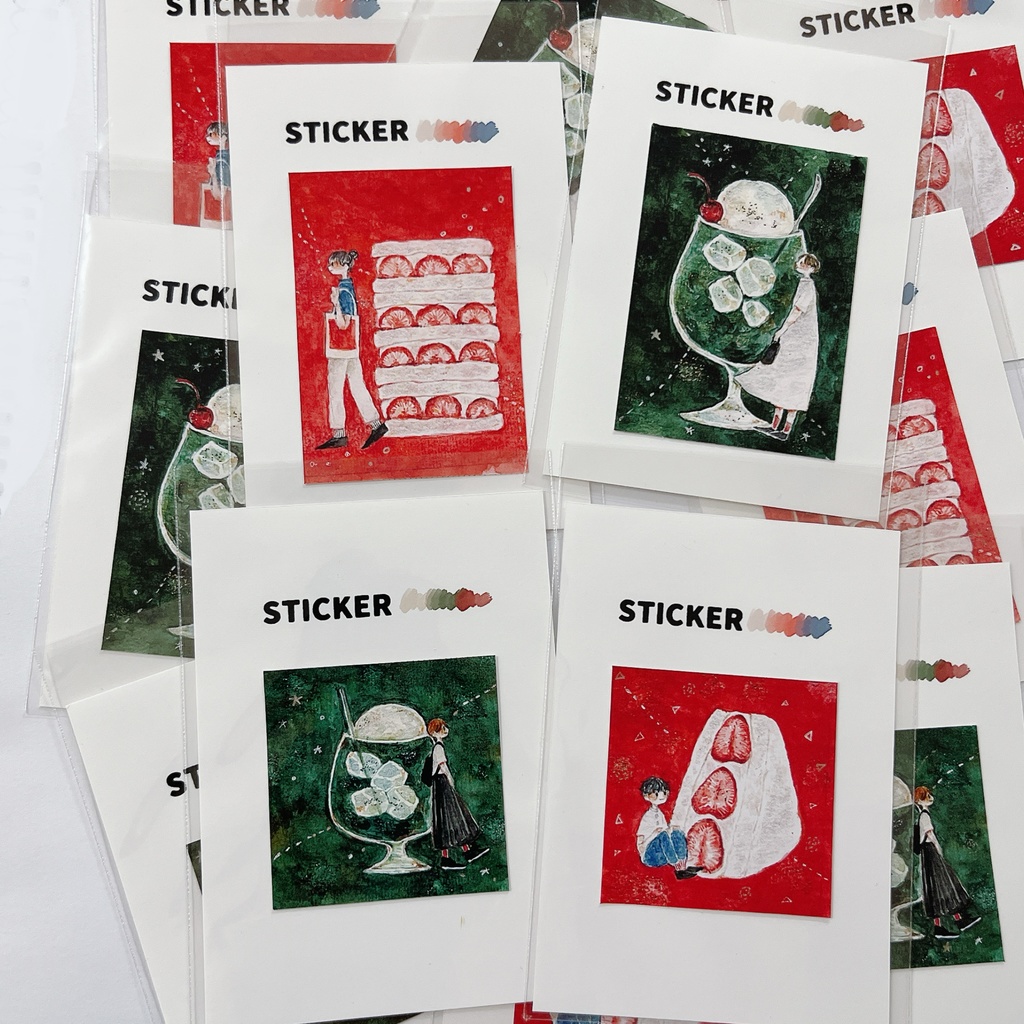 【展示】原画イラストステッカー