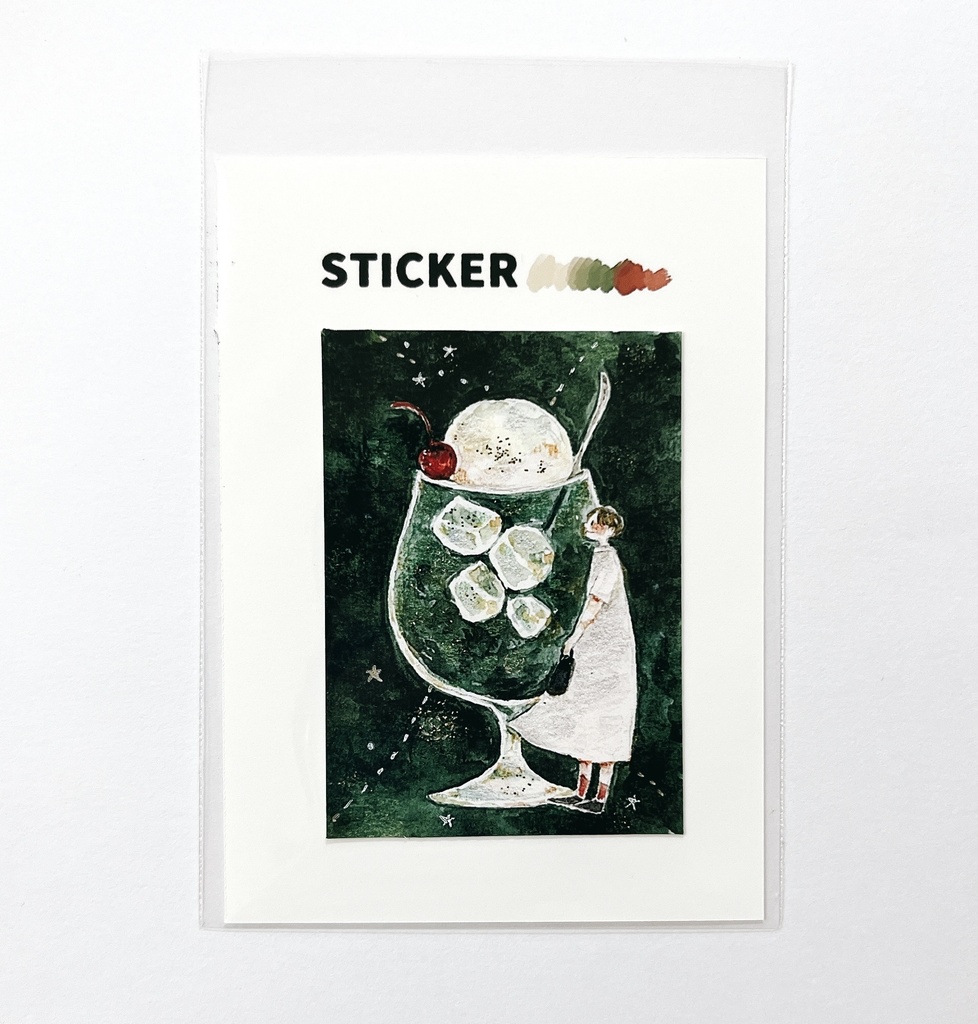 【展示】原画イラストステッカー