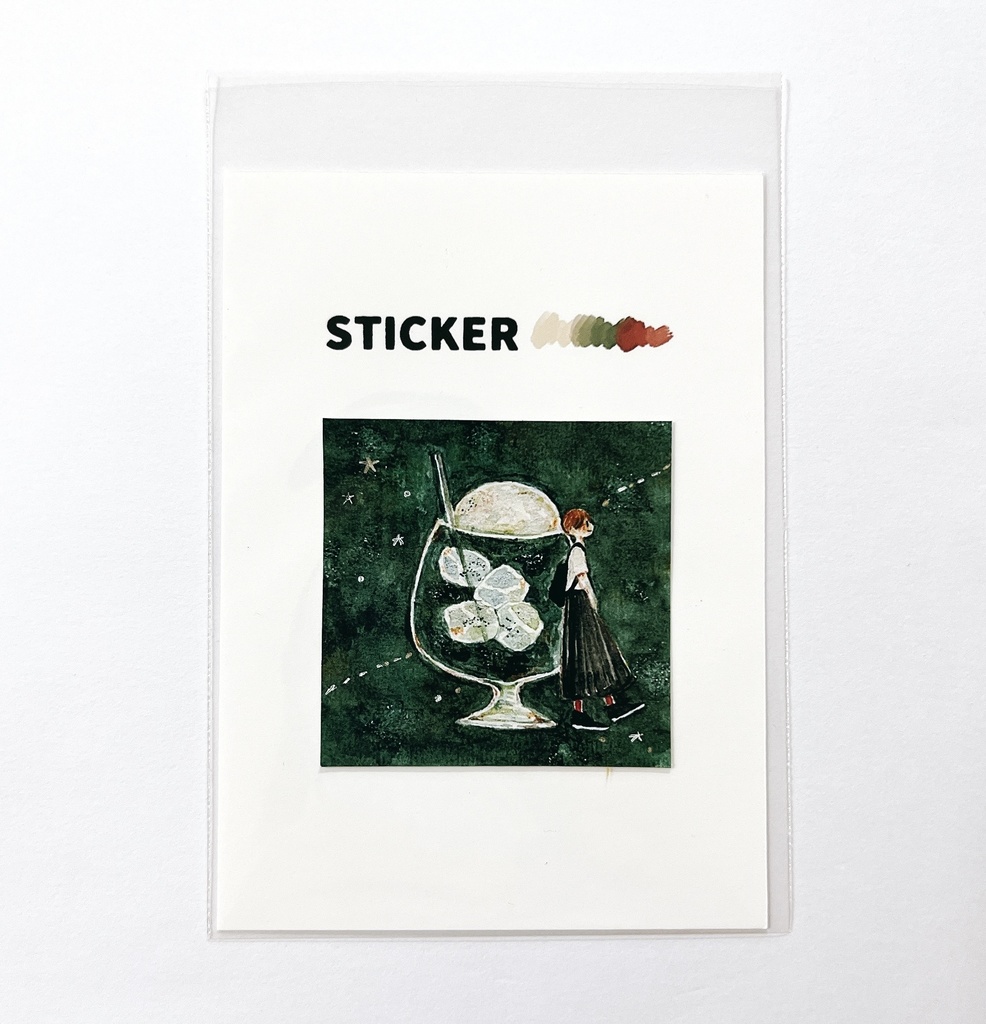 【展示】原画イラストステッカー