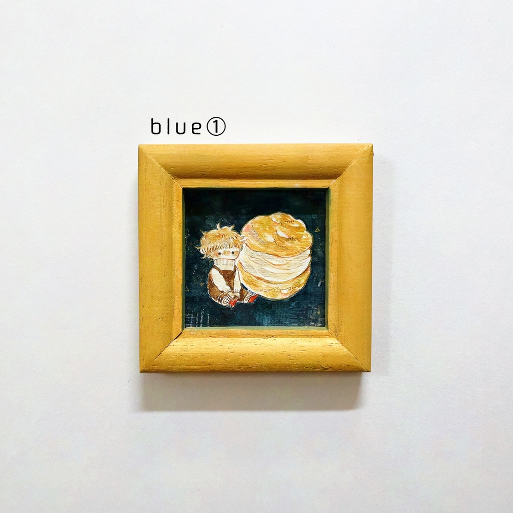 【展示】シュークリームキッズのミニ原画