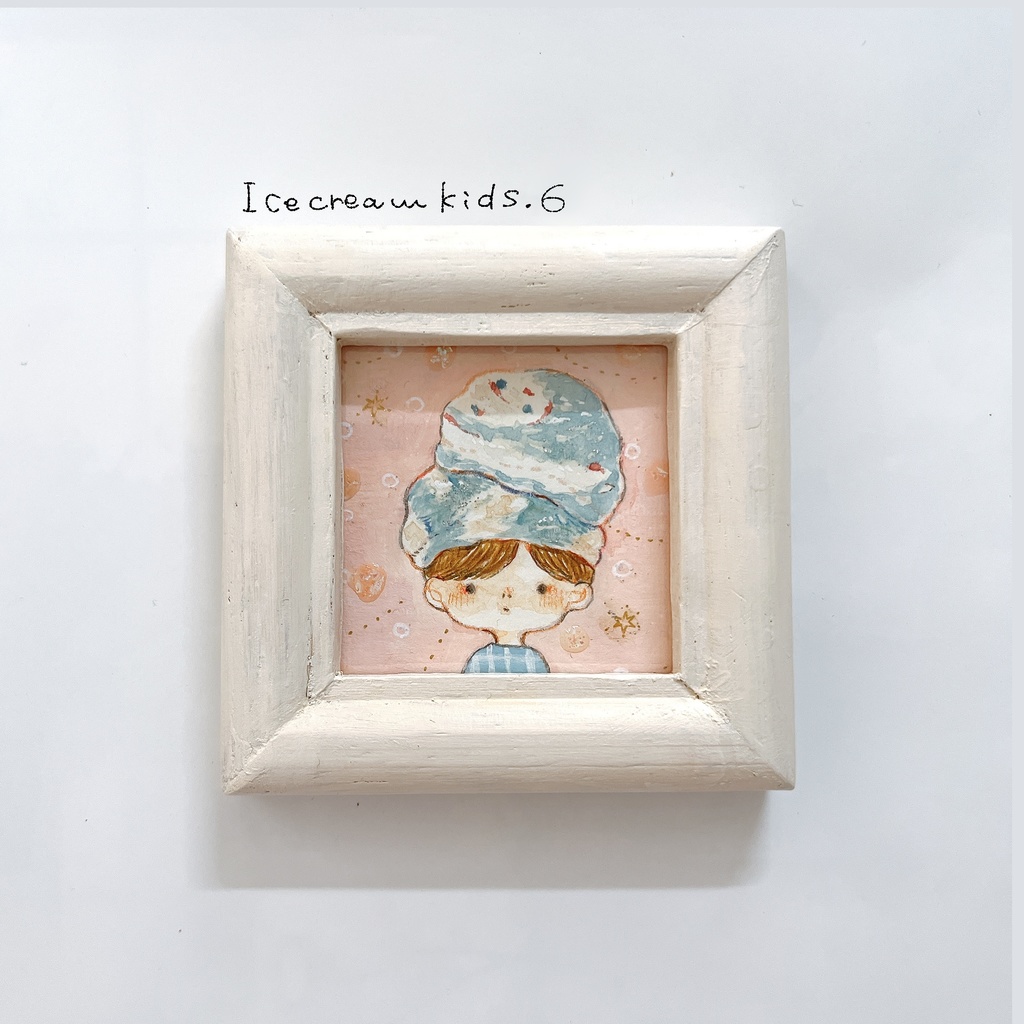 【展示】アイスクリームキッズ|ミニ原画