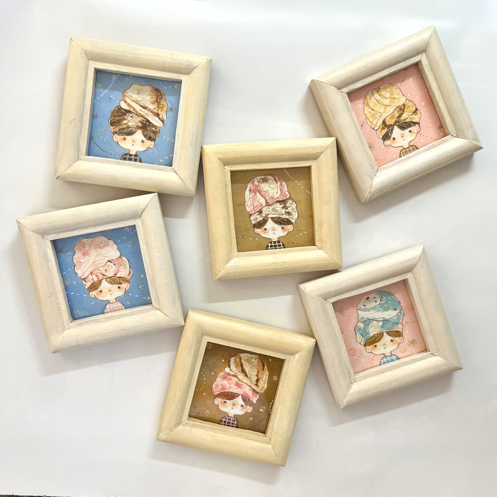 【展示】アイスクリームキッズ|ミニ原画