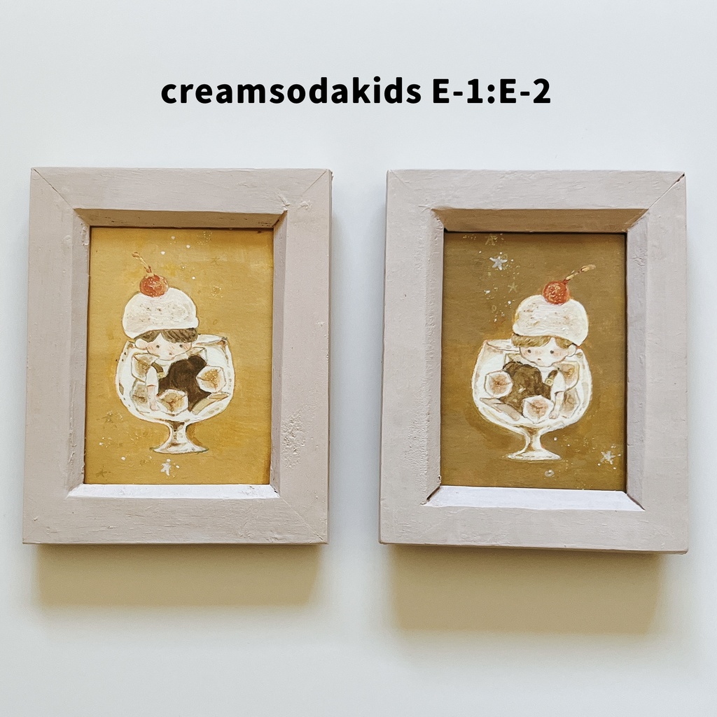 クリームソーダキッズ|ミニ原画