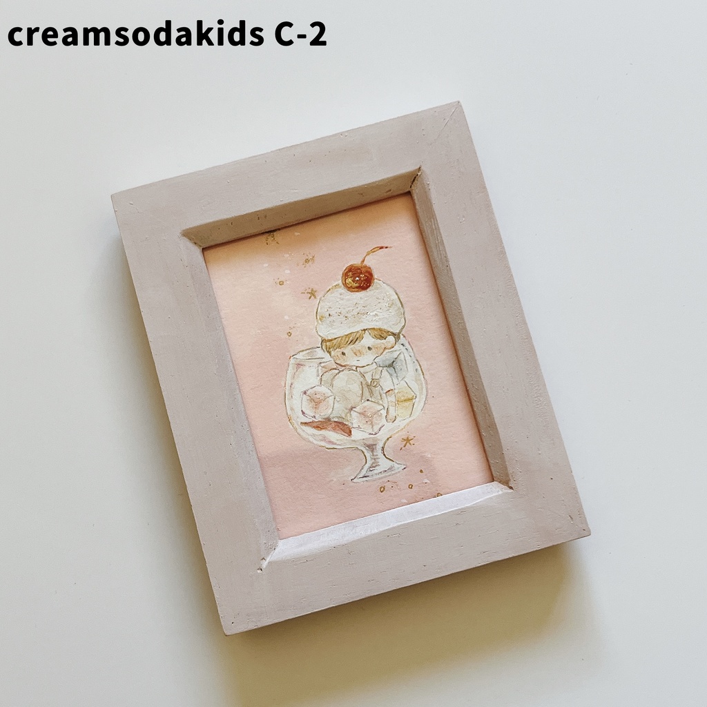 クリームソーダキッズ|ミニ原画