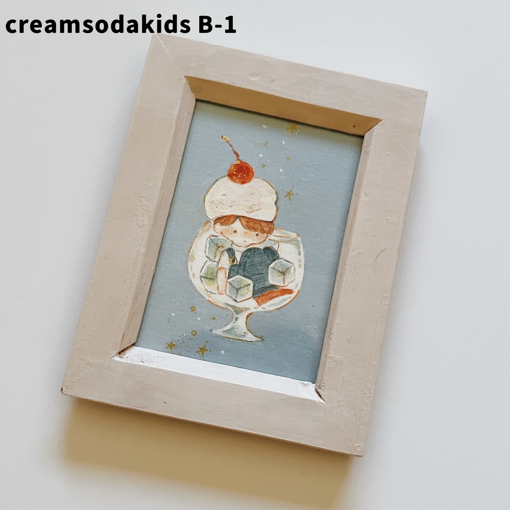 クリームソーダキッズ|ミニ原画