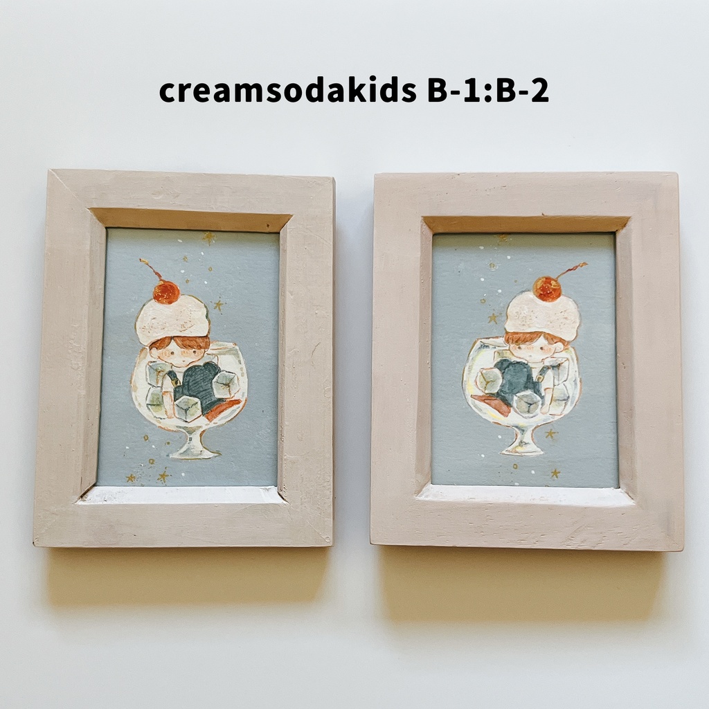 クリームソーダキッズ|ミニ原画