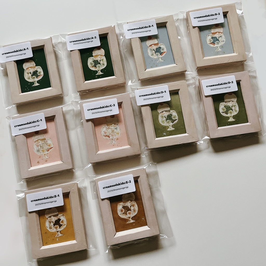 クリームソーダキッズ|ミニ原画