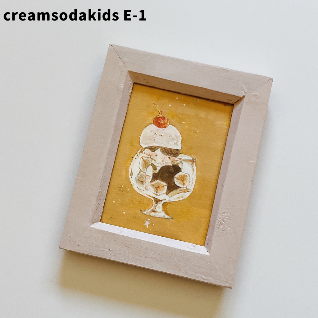 クリームソーダキッズ|ミニ原画