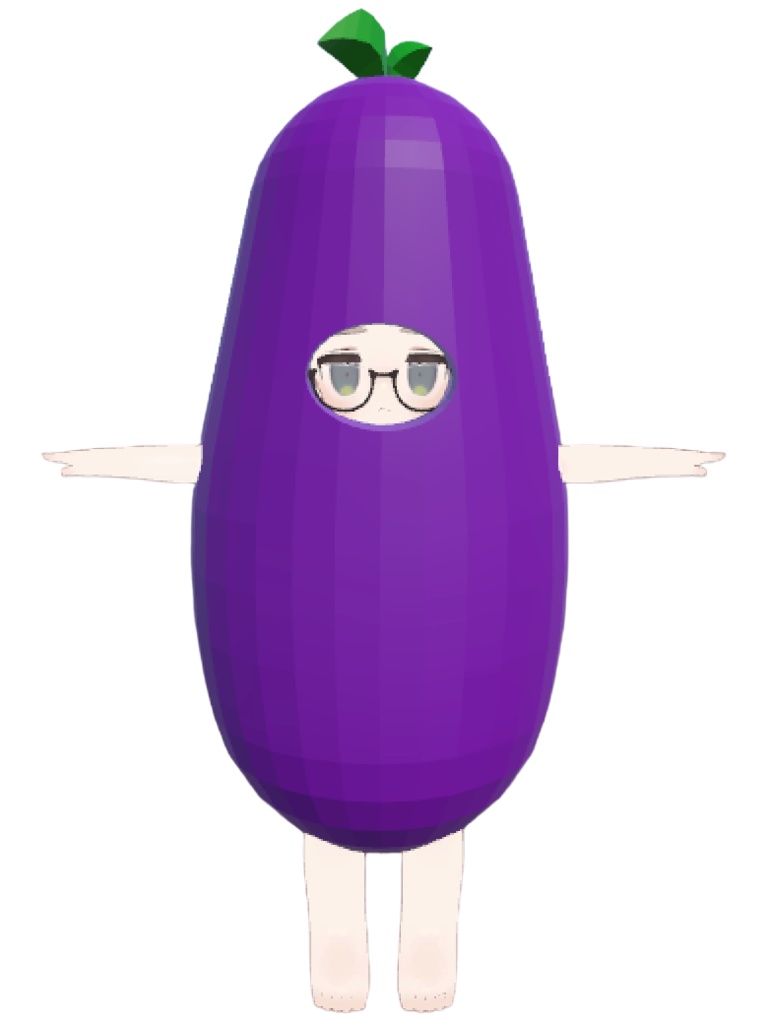 キプフェル Kipfel 衣装 なすの着ぐるみ