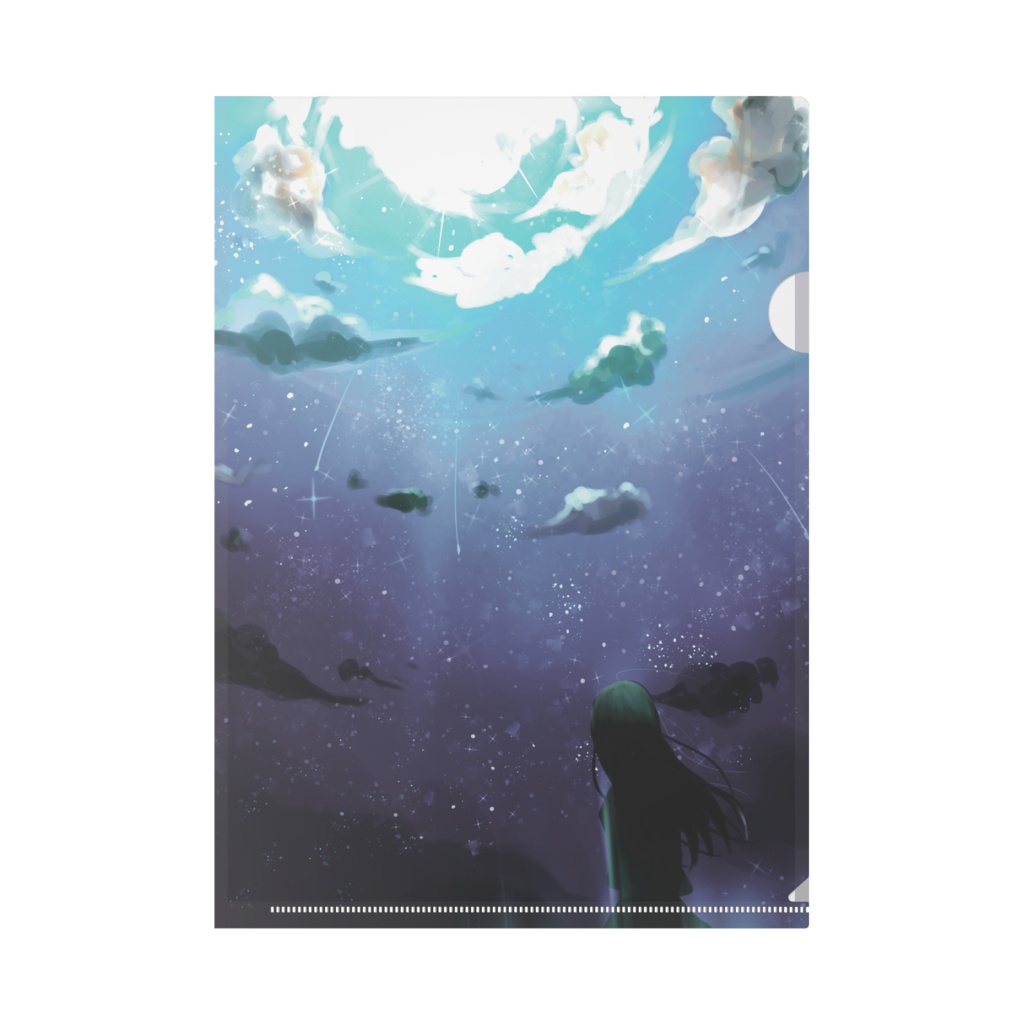 夜空-クリアファイル