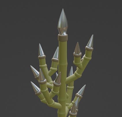 Nangseon 낭선 - Korean Branch Spear