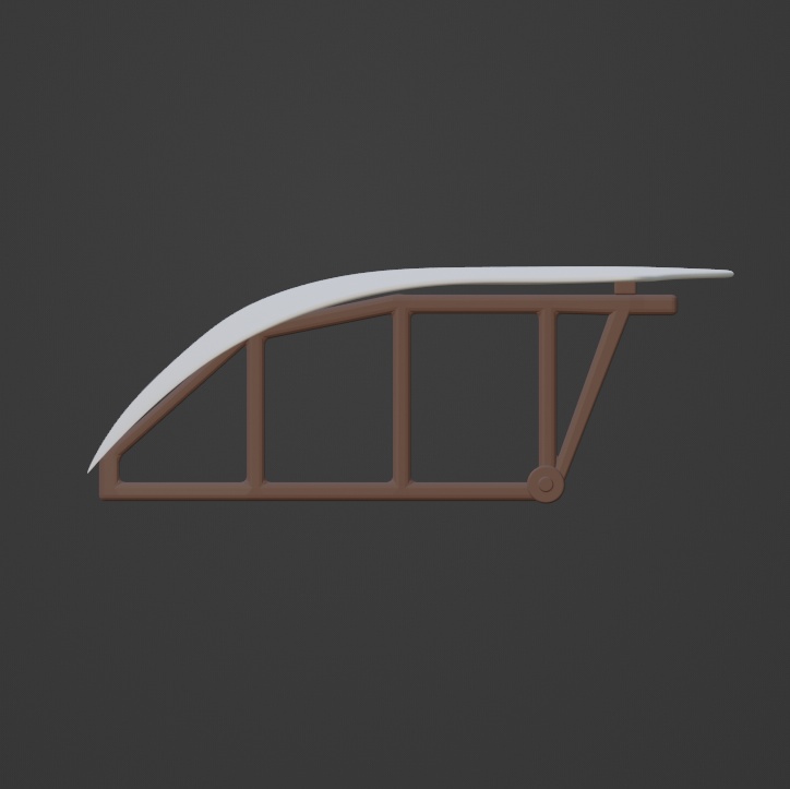 Bigeo 비거 Korean Glider Model for 28mm TTRPG