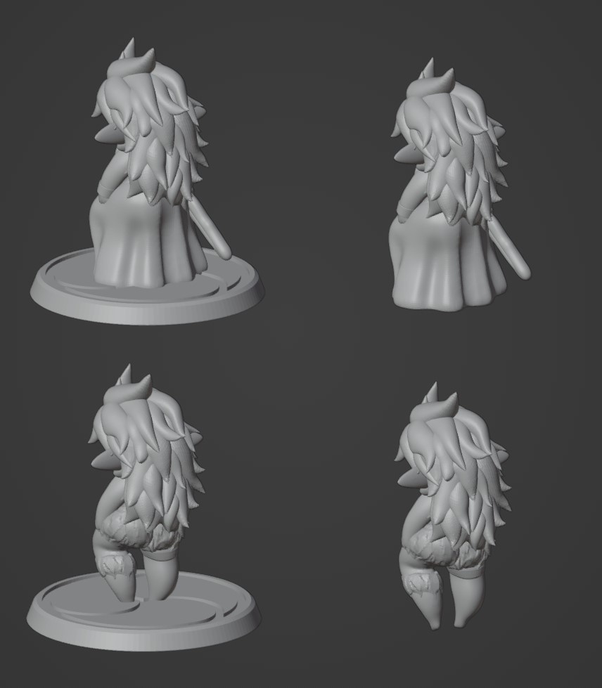 Dokkaebi Miniature 1 도깨비 미니어쳐 3d model