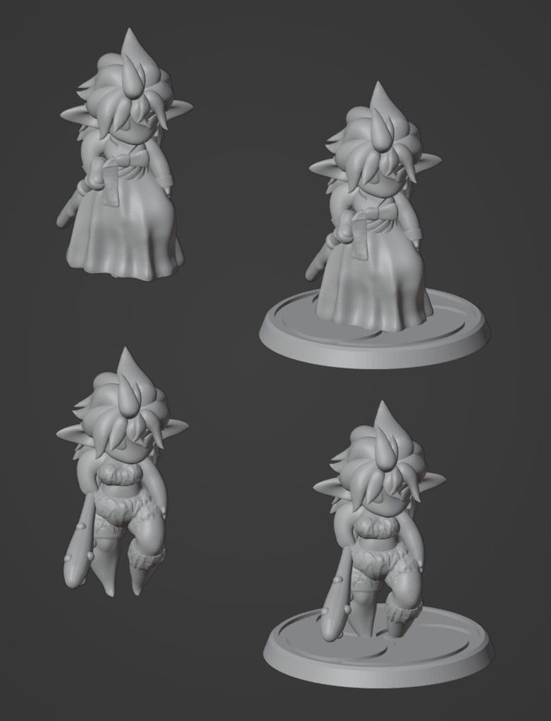 Dokkaebi Miniature 1 도깨비 미니어쳐 3d model