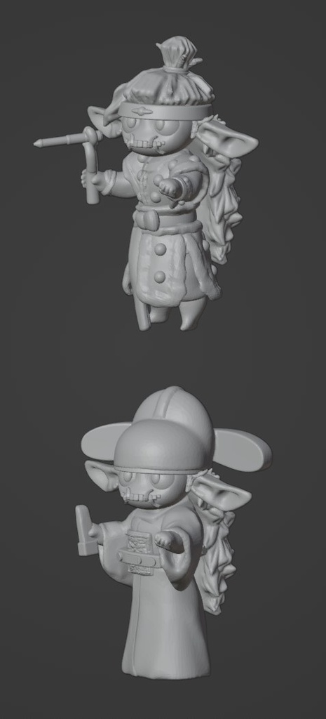 Dokkaebi Miniature 2 도깨비 미니어쳐 3d model