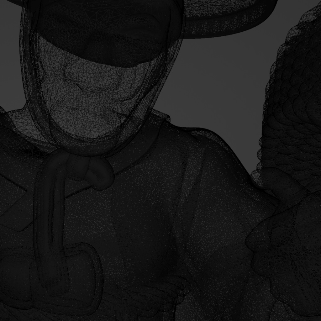 Dwarf Seonbi Miniature 드와프 선비 미니어쳐 3d Model