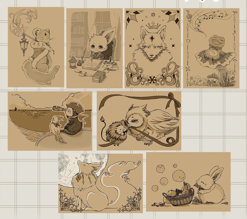 おともメッセージカード