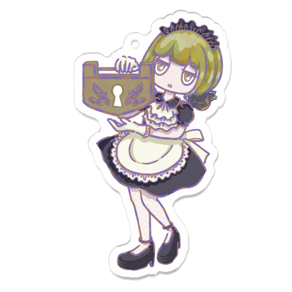 黒いメイドさん(鍵)