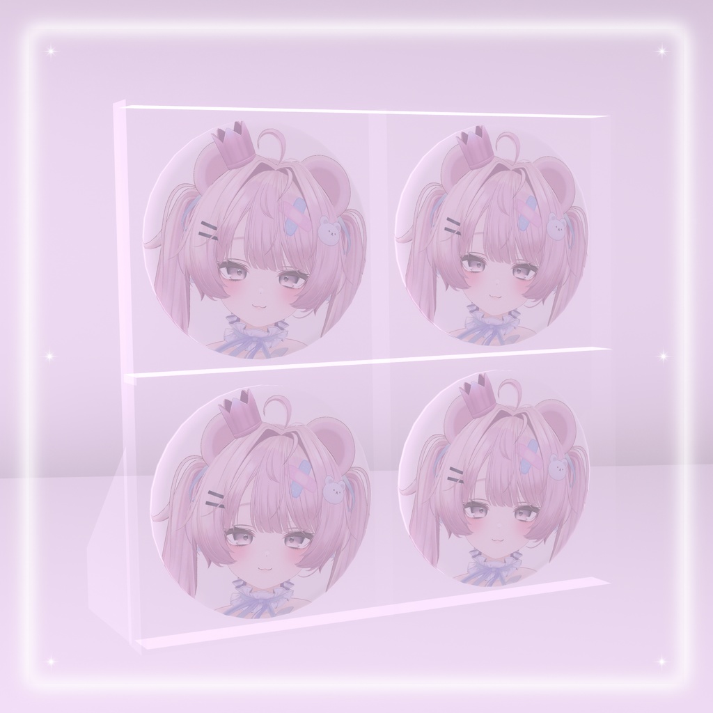 🤍缶バッジディスプレイケース🤍