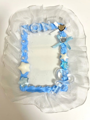 デコチェキケース/ストラップ付【名前入り】