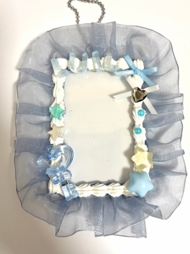 デコチェキケース/ストラップ付【名前入り】