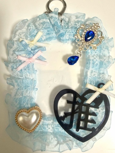 デコチェキケース/ストラップ付【文字入り】