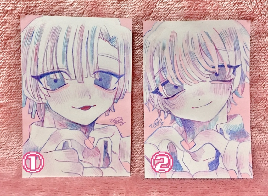 色鉛筆ドローイング🌈