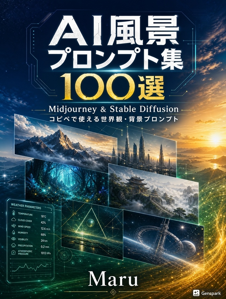AI風景プロンプト集 100選